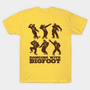 Dancing with Bigfoot T-Shirt